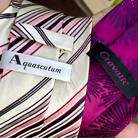 100% silk mens tie bundle - Picture 7 of 8